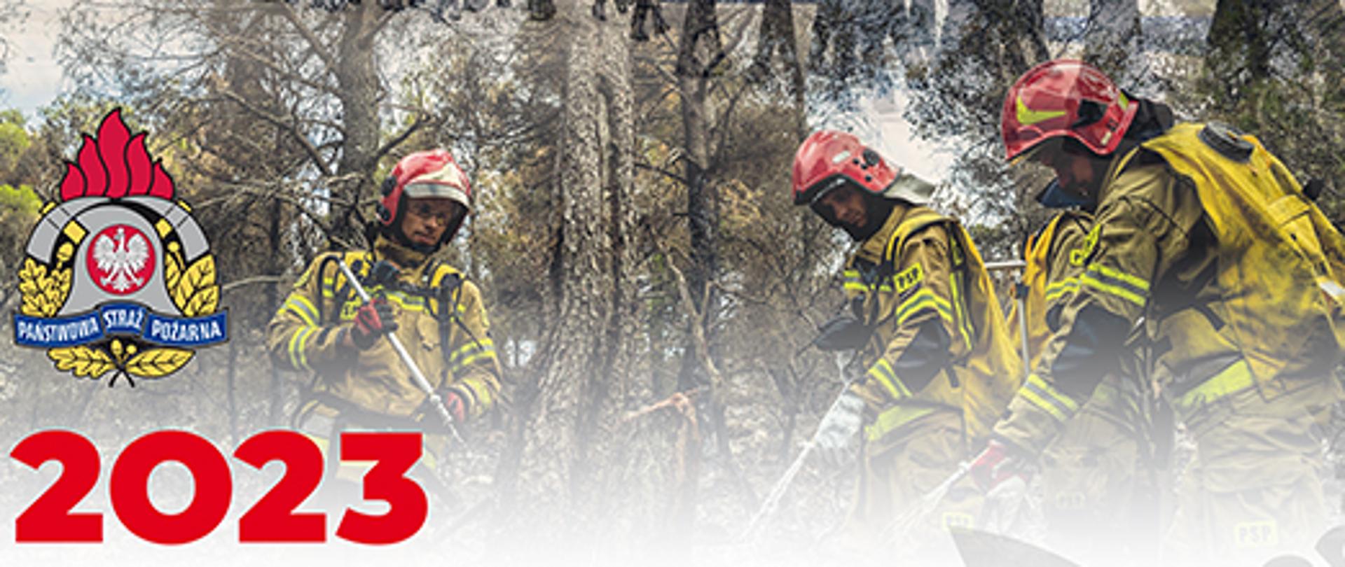 Projekt kalendarza strażackiego PSP na 2023 r.