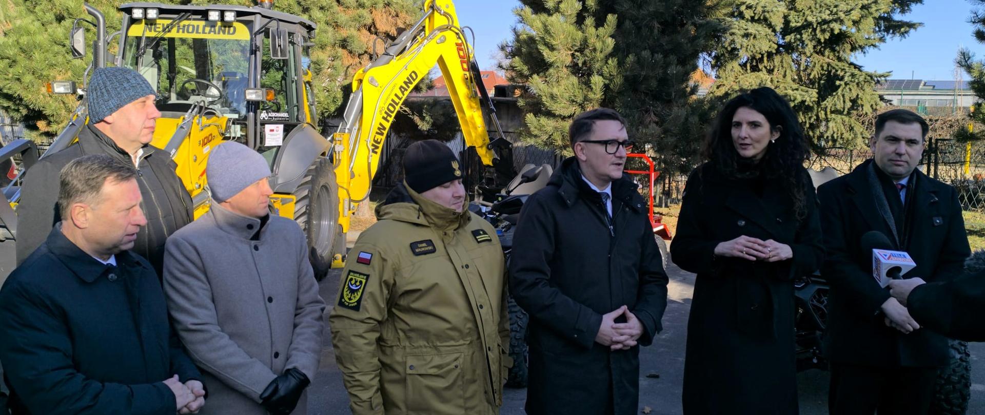 Spotkanie podsumowujące realizację Programu Ochrony Ludności i Obrony Cywilnej w powiecie jaworskim