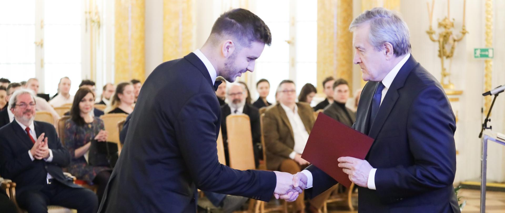 Stypendia Ministra Kultury wręczone, fot Danuta Matloch