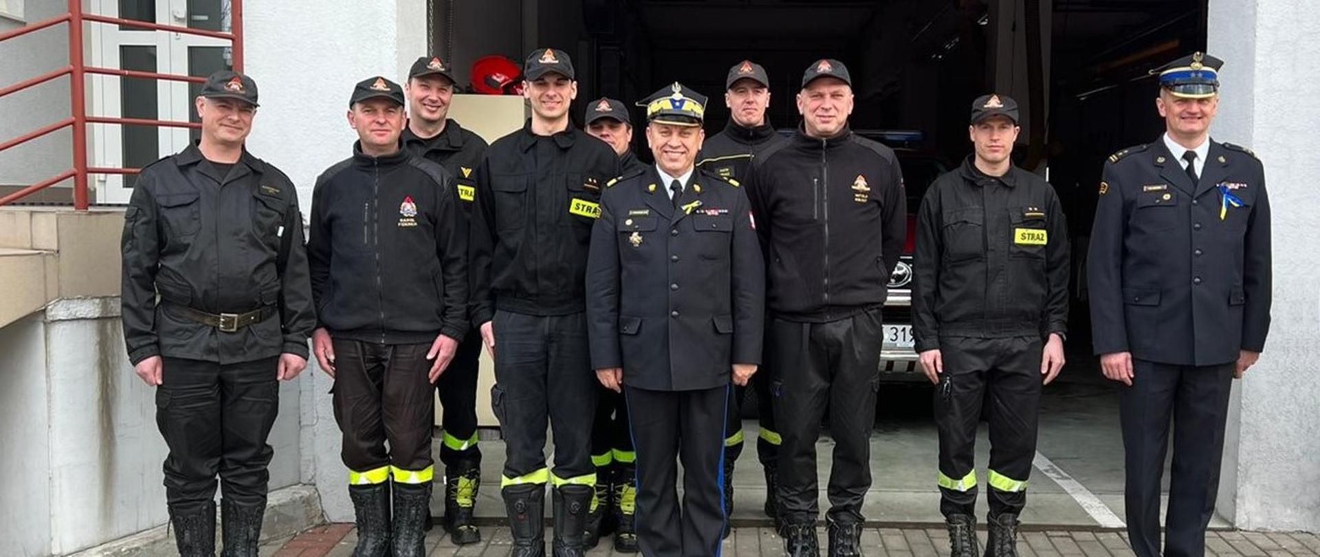 Wizyta MKW w Komendzie Powiatowej PSP w Przysusze