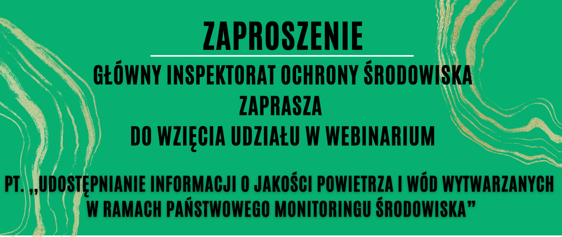 Zaproszenie na webinar