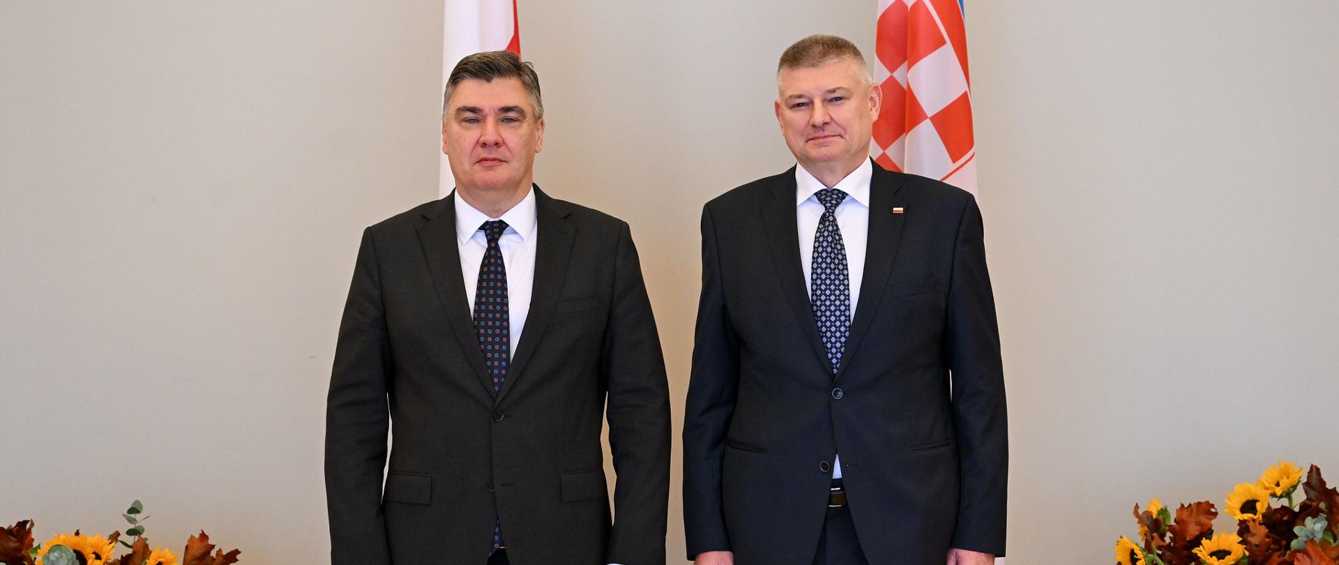 Svečanost predaje vjerodajnica veleposlanika Paweła Czerwińskog.