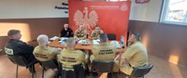 Odprawa służbowa dyżurnych operacyjnych powiatu