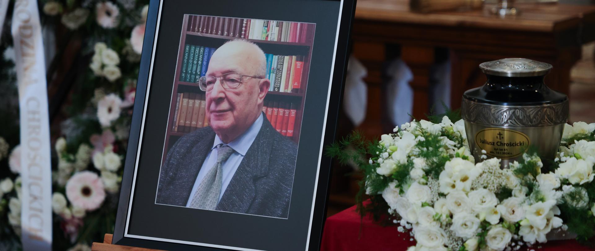 Ostatnie pożegnanie prof. Juliusza Chrościckiego, fot. Danuta Matloch/MKiDN