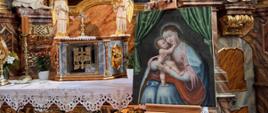 Obraz „Madonna z Dzieciątkiem” trafił do Nowego Miasteczka, fot. Muzeum Ziemi Międzyrzeckiej