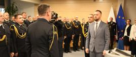 Uroczysta zbiórka z okazji Narodowego Święta Niepodległości oraz nadanie odznaczeń, awansów i wyróżnień.