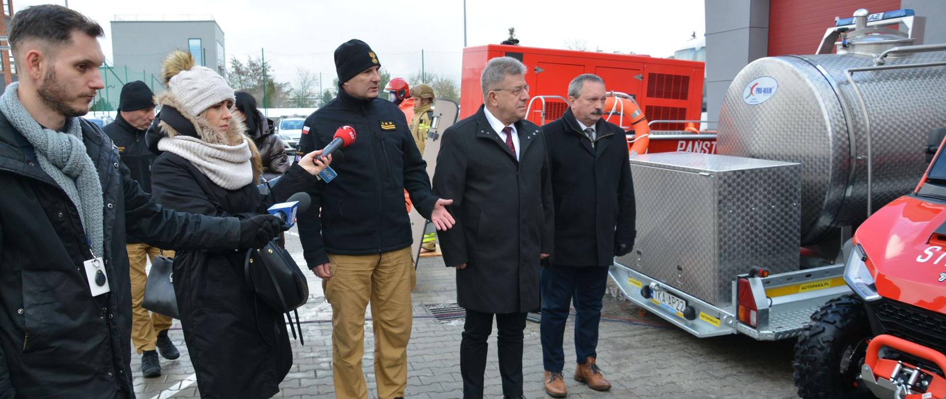 Briefing prasowy poświęcony realizacji zadań w ramach Programu Ochrony Ludności i Obrony Cywilnej 5