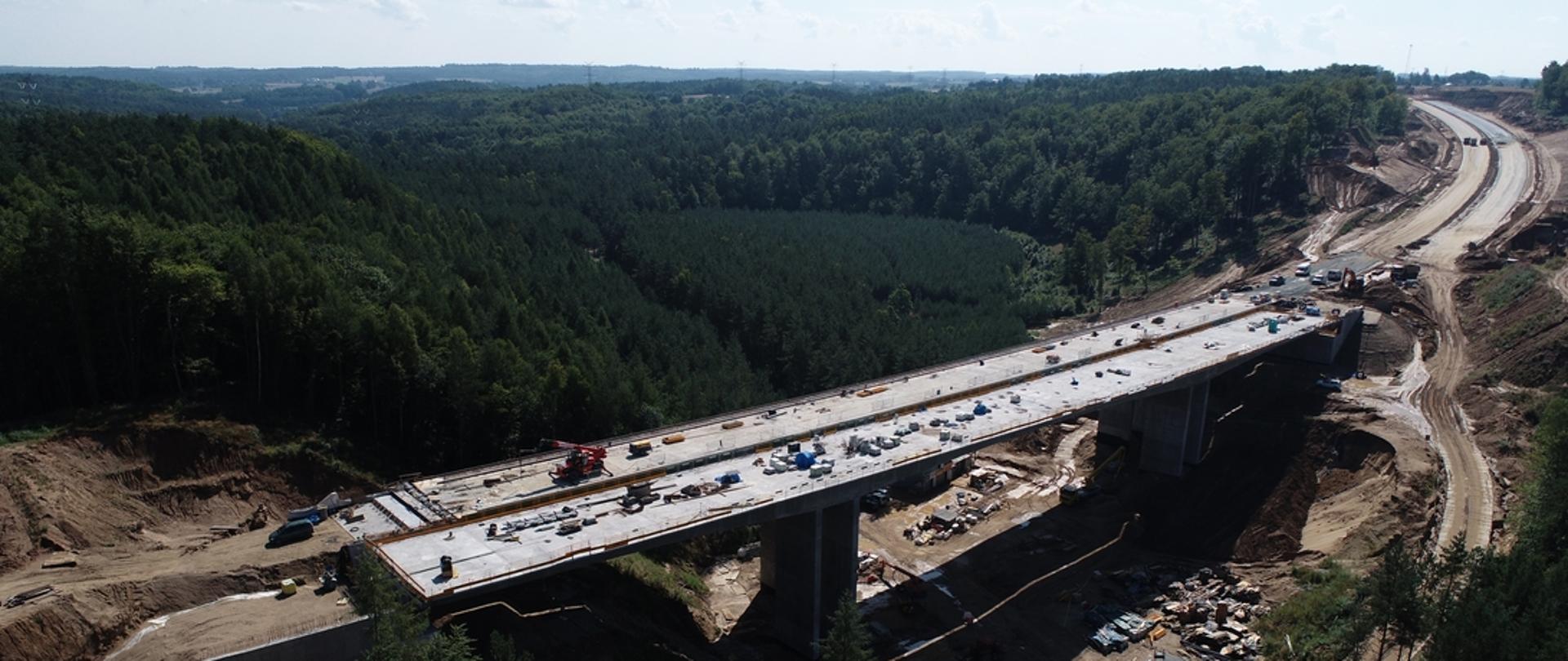 Budowa trasy S6 w Milwinie