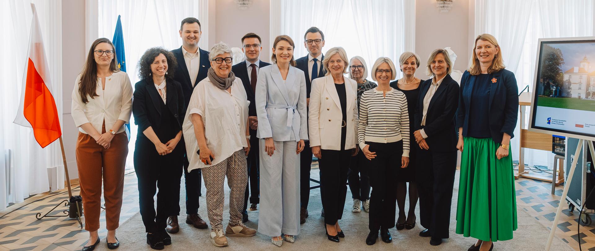 Historyczny pałac Muzeum Wnętrz w Otwocku Wielkim zyska nowe funkcjonalności dzięki środkom unijnym z programu FEnIKS, fot. Wiktor Olender/Muzeum Narodowe w Warszawie