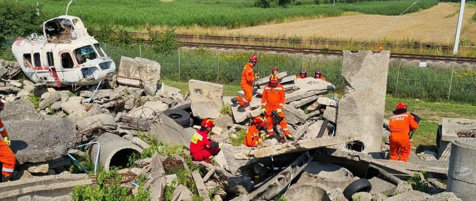 Szkolenie specjalistyczne z zakresu obsługi elektronicznych urządzeń do lokalizacji osób zasypanych