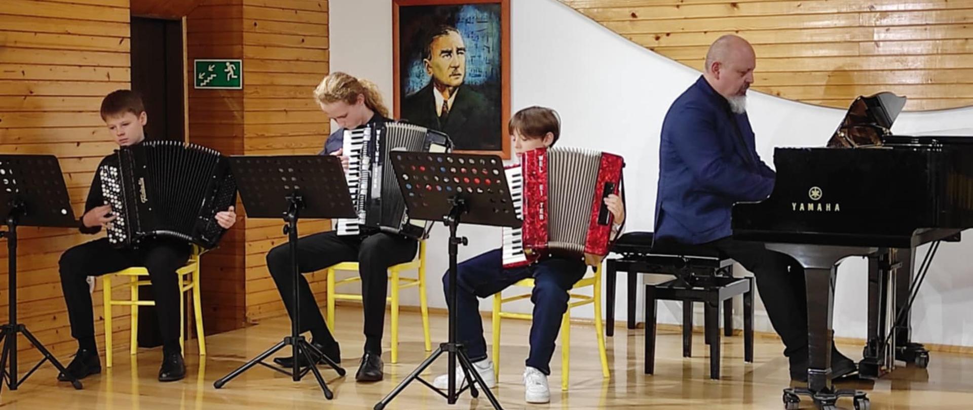 trio akordeonowe z akompaniamentem fortepianu