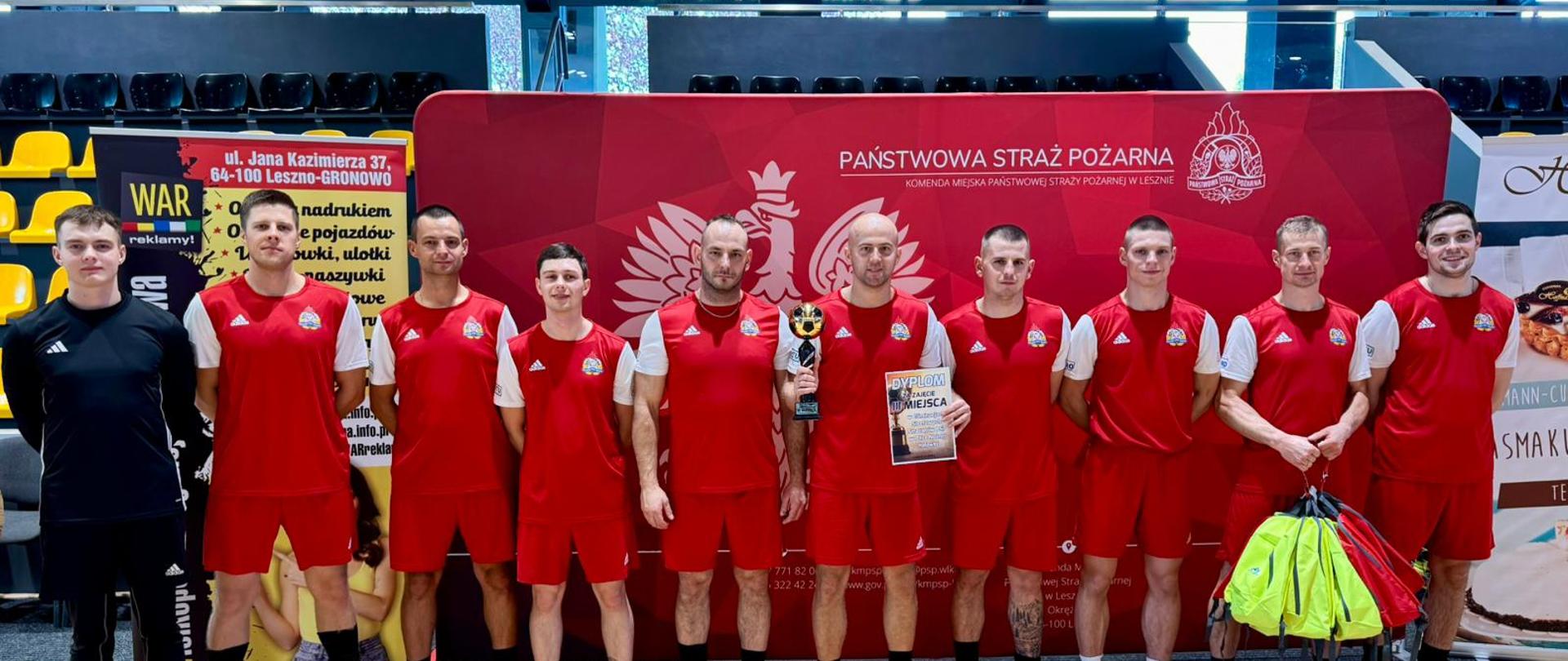 Reprezentacja Komendy Powiatowej Państwowej Straży Pożarnej w Nowym Tomyślu