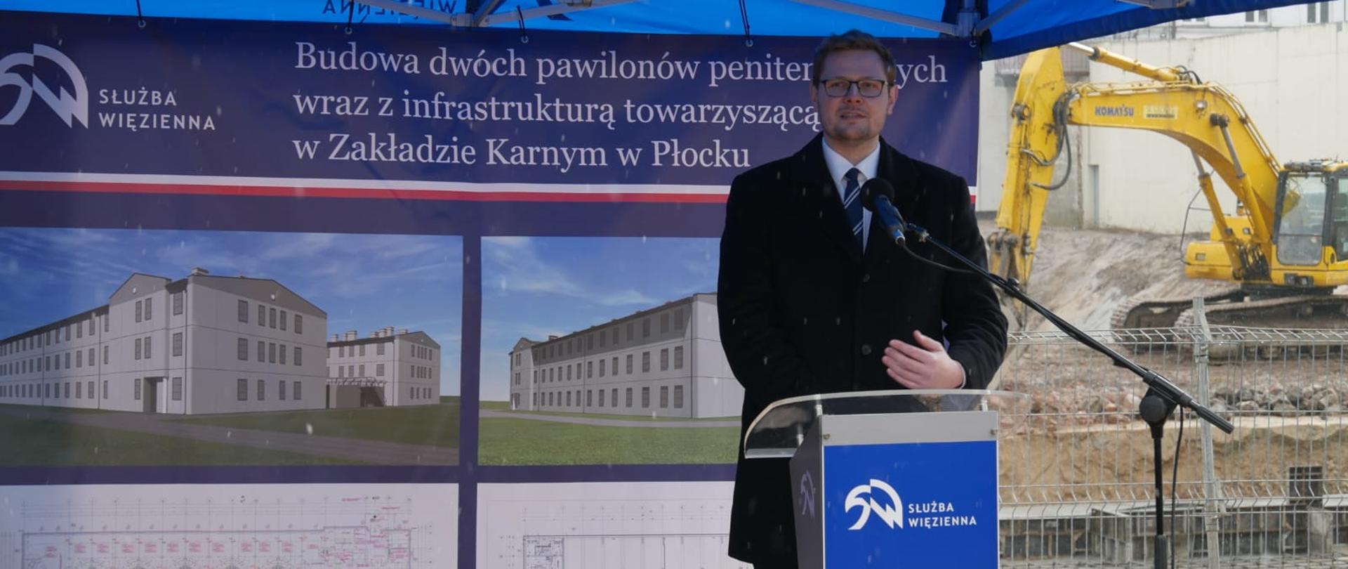 Wiceminister Michał Woś