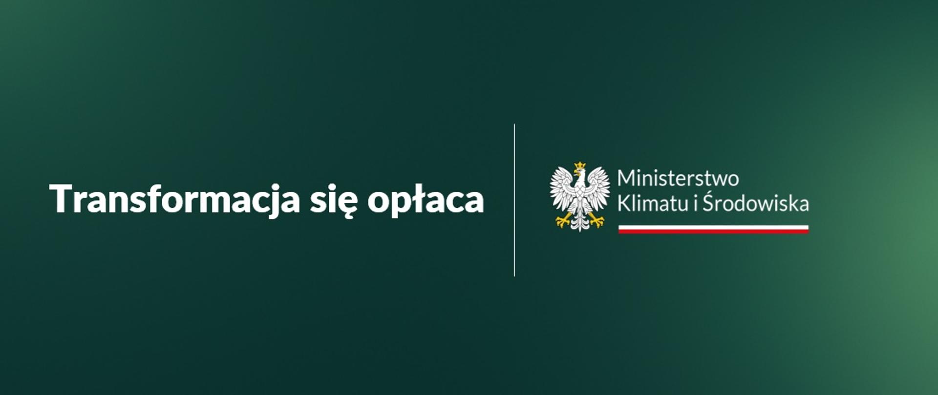 Grafika z napisem - transformacja się opłaca 