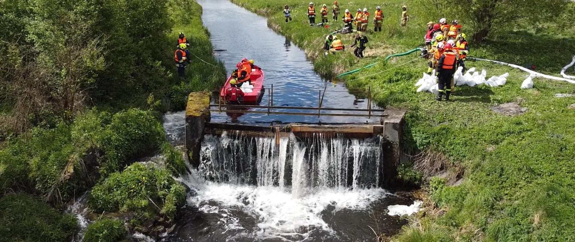 Powiatowe ćwiczenia zgrywające siły i środki krajowego systemu ratowniczo-gaśniczego oraz służb współdziałających pk. „Rzeka 2024”