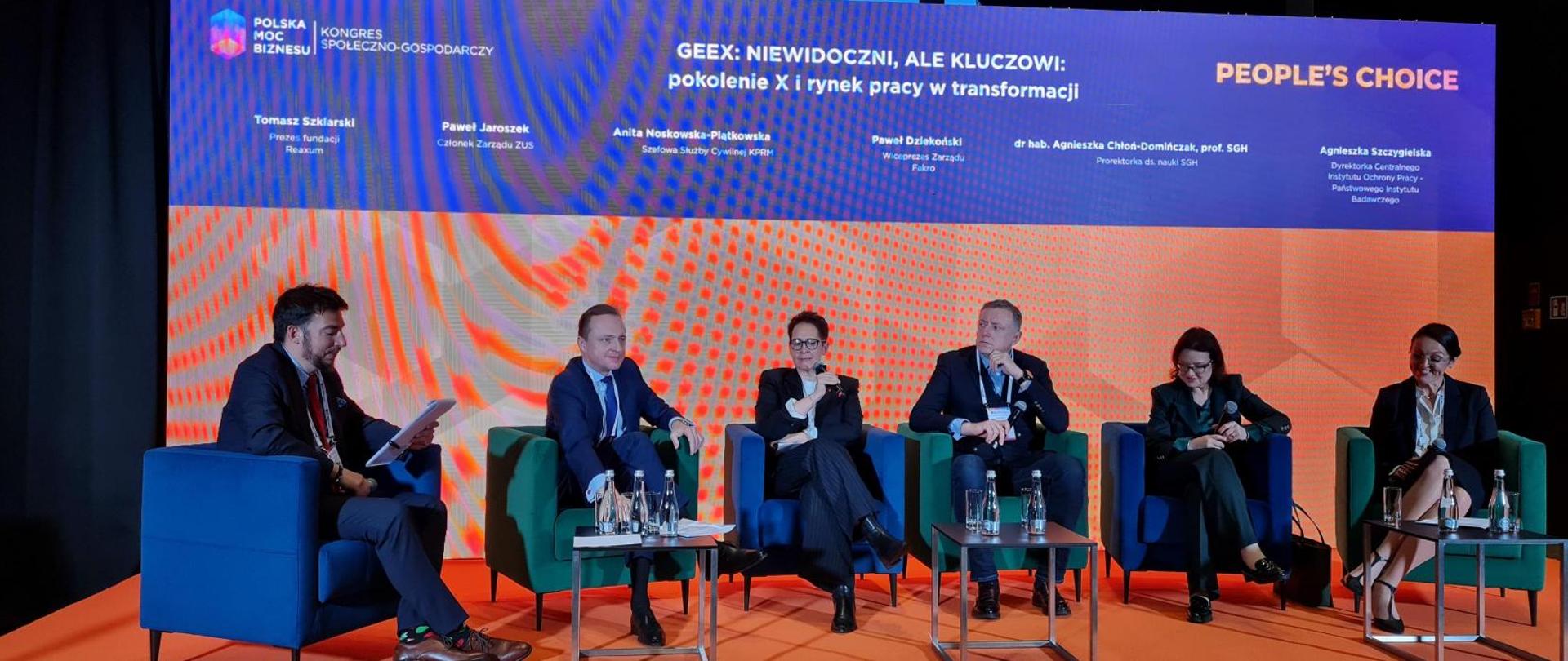 Kongres Polska Moc Biznesu: zdjęcie panelistów