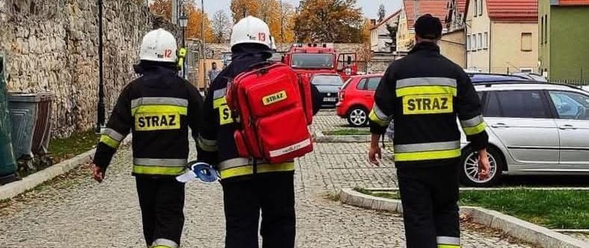 Strażacy OSP Nowogrodziec uratowali dwuletnie dziecko.