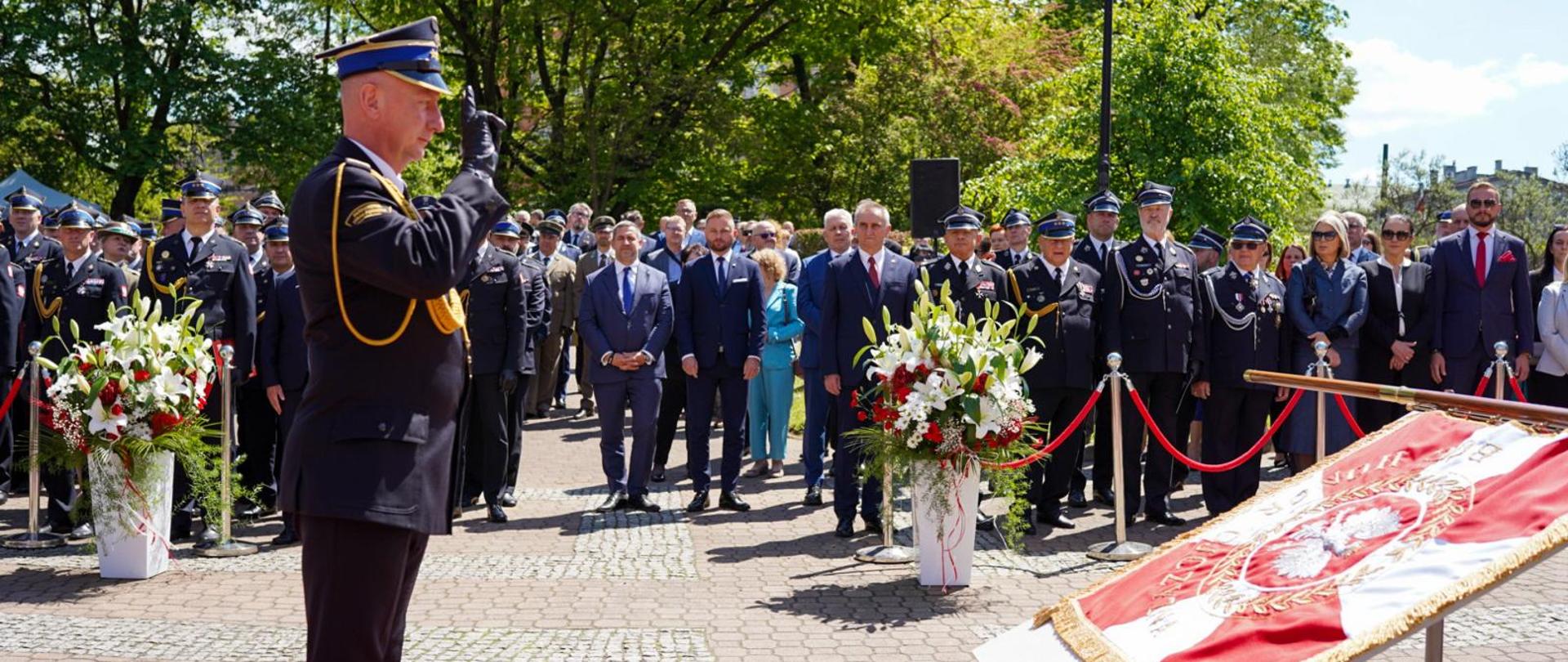 Nadanie sztandaru KM PSP Mysłowice