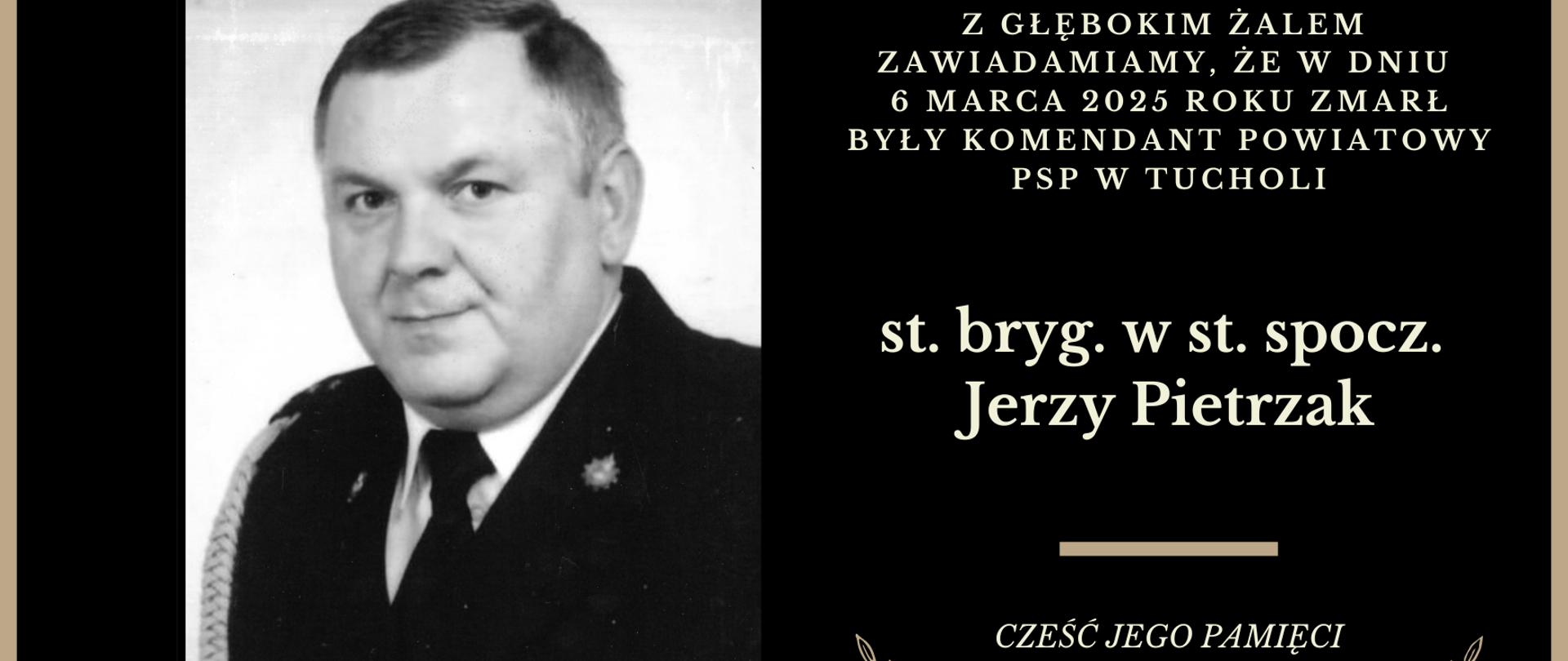 st. bryg. w st. spocz. Jerzy Pietrzak