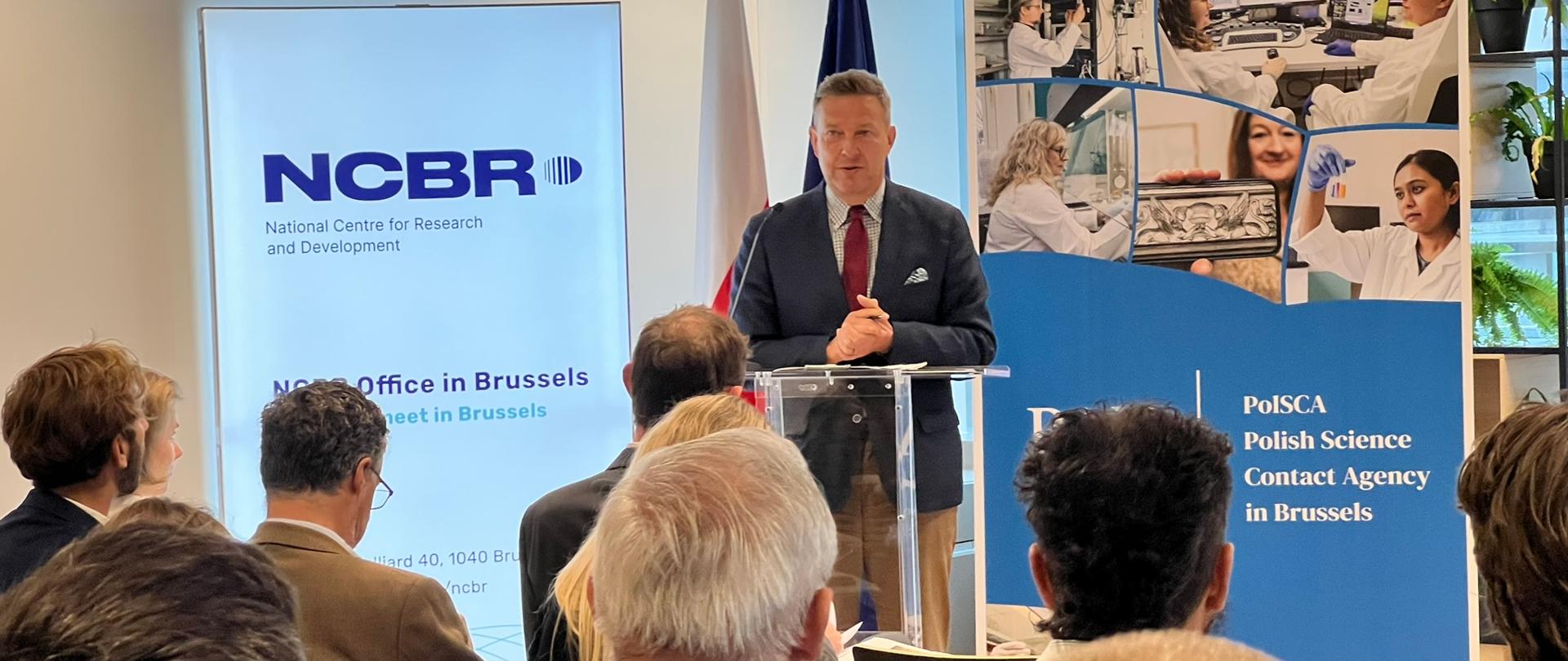 "Od gleby po systemy: żywe laboratoria i sztuczna inteligencja na rzecz zrównoważonej przyszłości rolnictwa” z PolSCA PAN i Uniwersytetem Florenckim w biurze NCBR w Brukseli
