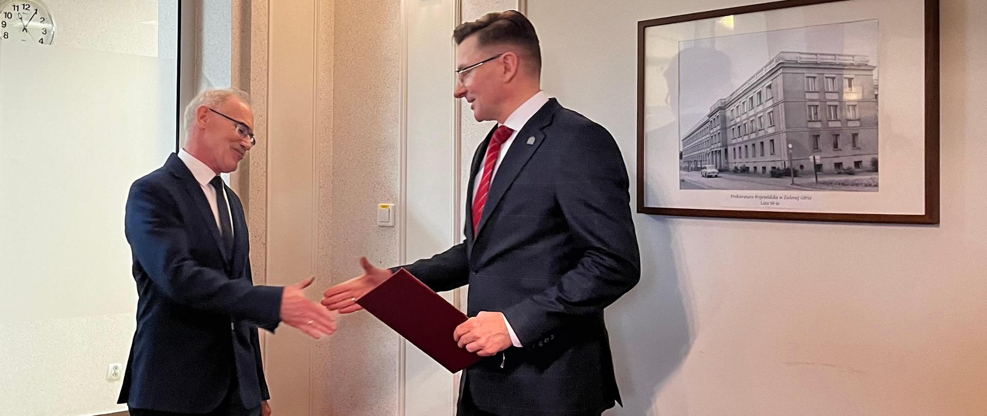 Pożegnanie T. Łopucha odchodzącego w stan spoczynku 