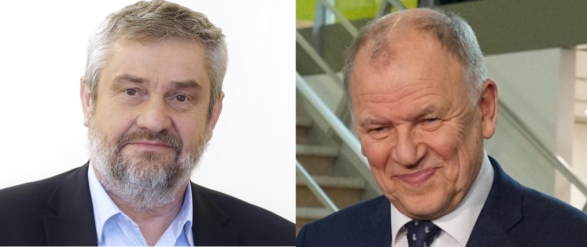 Min. J. K. Ardanowski i komisarz V. Andriukaitis