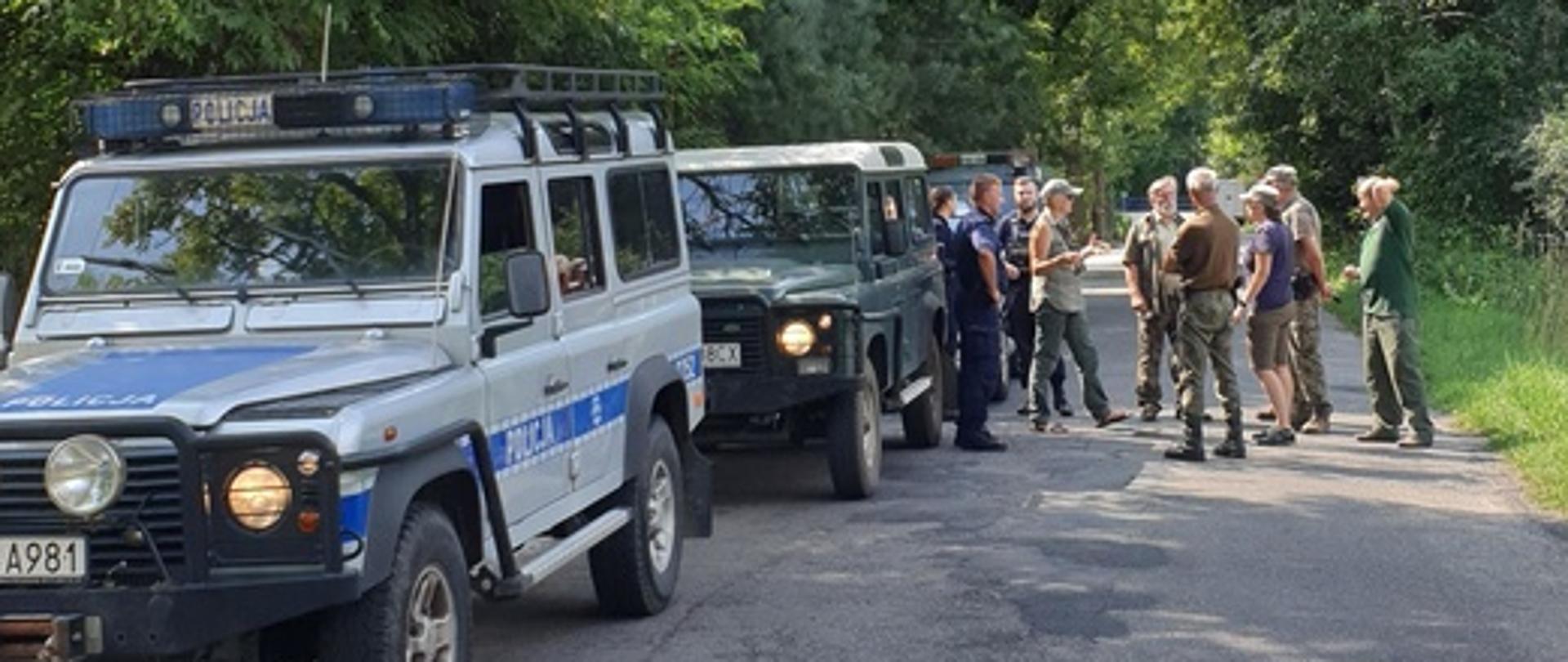 Wspólny patrol terenu rezerwatu przyrody „Stawy Milickie”