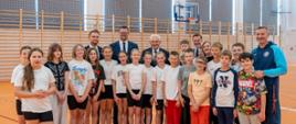 Konferencja na temat nowych hal sportowych wybudowanych w Białymstoku w ramach rządowego programu "Olimpia"
