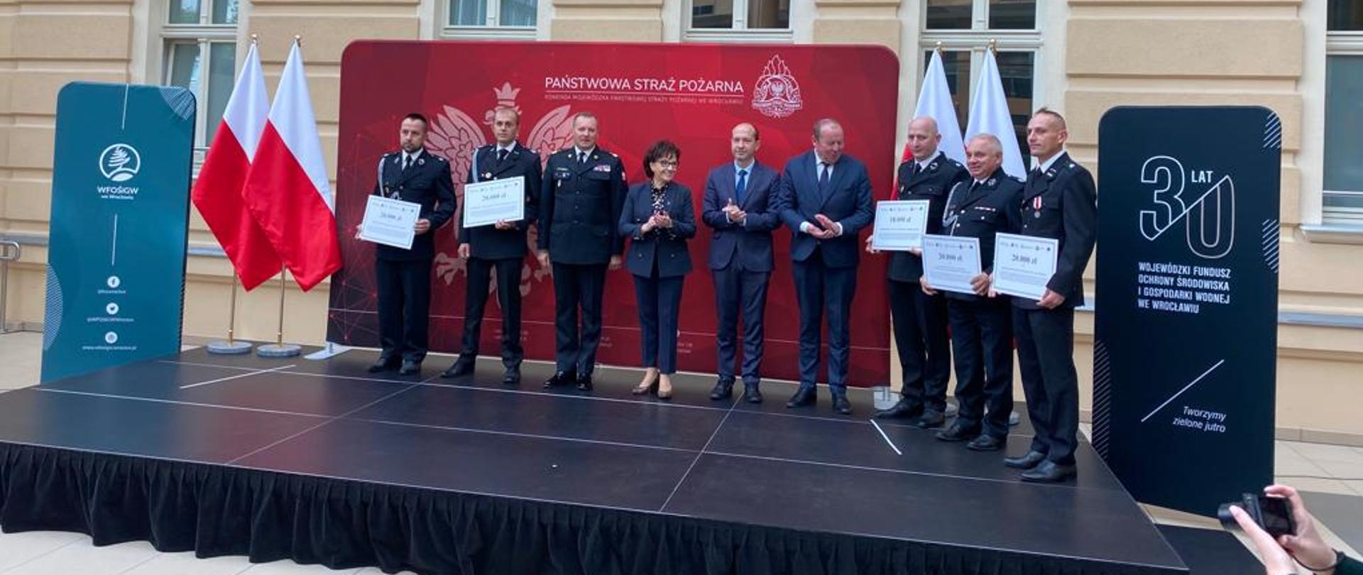 Wręczenie promes dla OSP