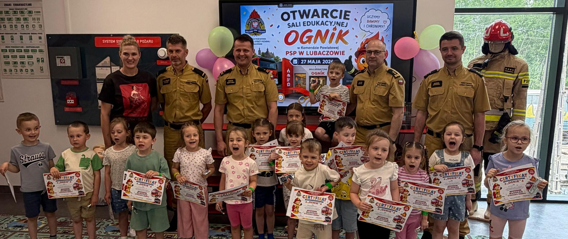 otwarcie sali edukacyjnej OGNIK