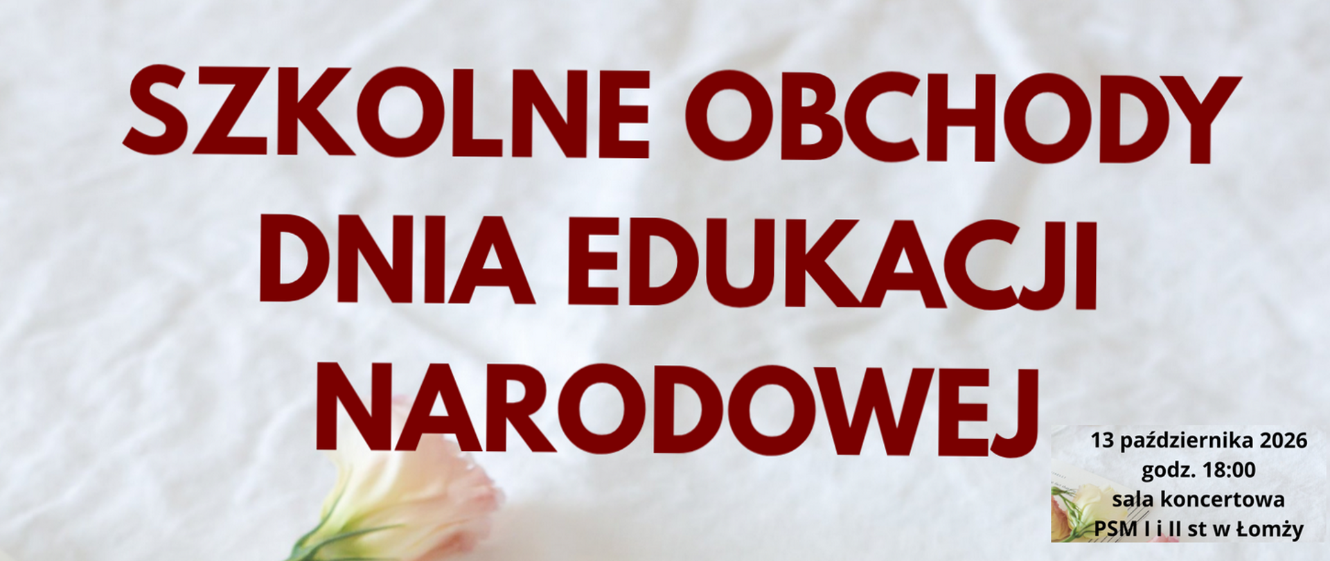 baner - informacja o wydarzeniu