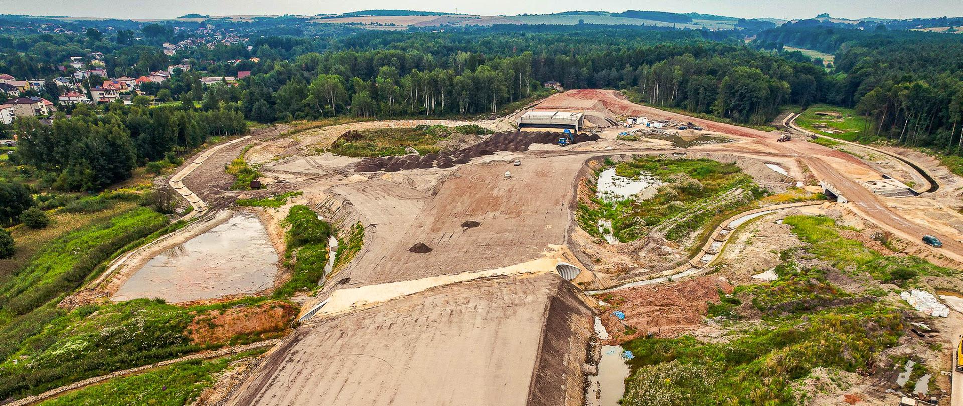 Budowa obwodnicy Poręby i Zawiercia w ciągu drogi krajowej nr 78 - Węzeł Kromołó--2