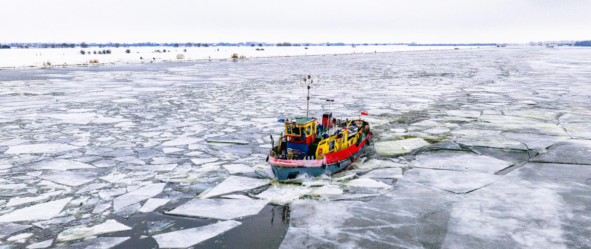 Akcja lodołamania na Wiśle