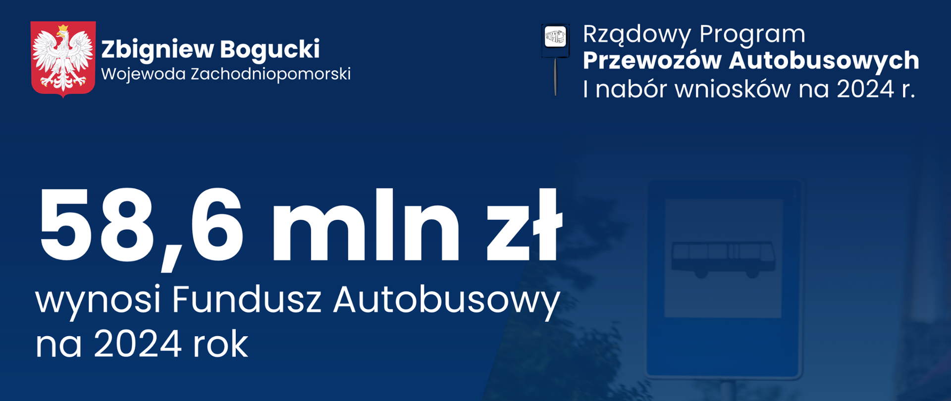 58,6 mln zł wynosi Fundusz Autobusowy na 2024 rok