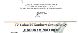 Dyplom dla Aleksandry Sowy z klasy skrzypiec pani Katarzyny Kołodziejskiej-Wierzejewskiej za zdobycie III miejsca. IV Lubuski Konkurs Smyczkowy "Barok Miniatura". Zielona Góra 22 listopada 2025r.