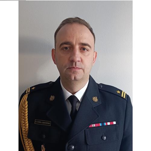 mł. bryg. Andrzej Król Łęgowski- oficer prasowy KP PSP Zakopane