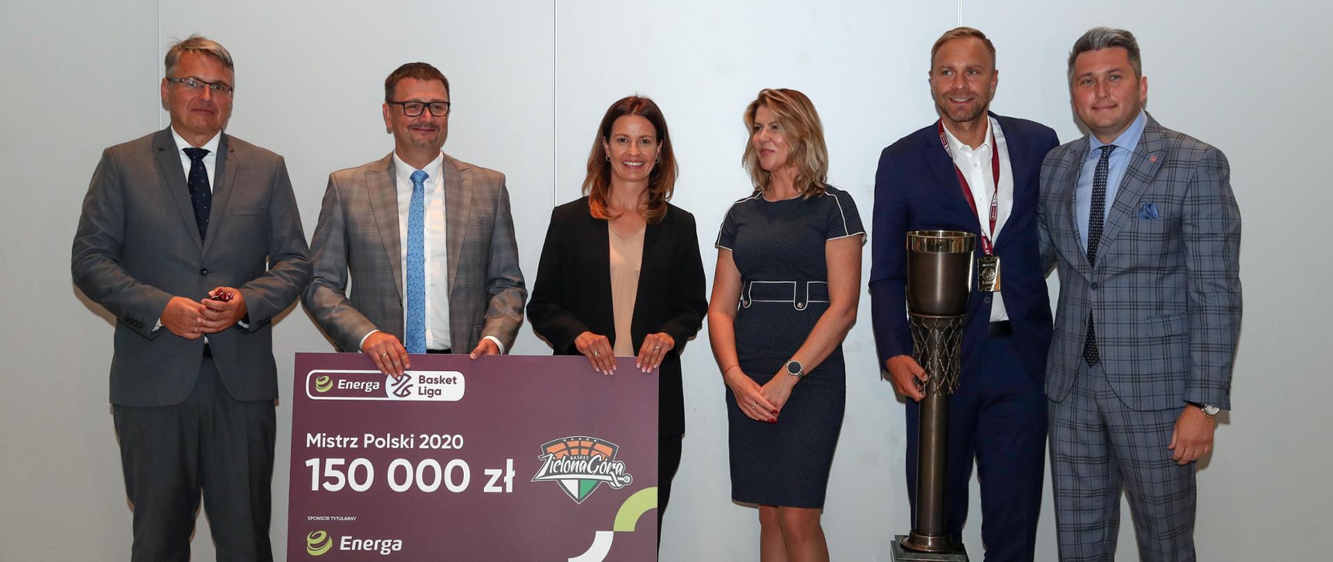 Stelmet ENEA BC Zielona Góra Mistrzem Polski - zdjęcie grupowe