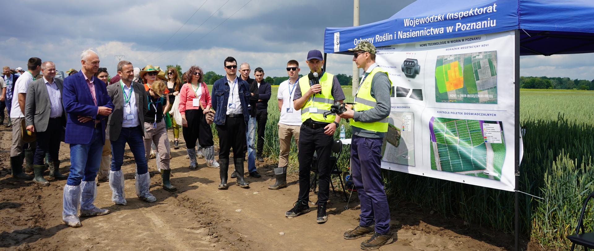 Prezentacja zakresu zadań z wykorzystaniem bezzałogowych statków powietrznych realizowanych w WIORiN w Poznaniu