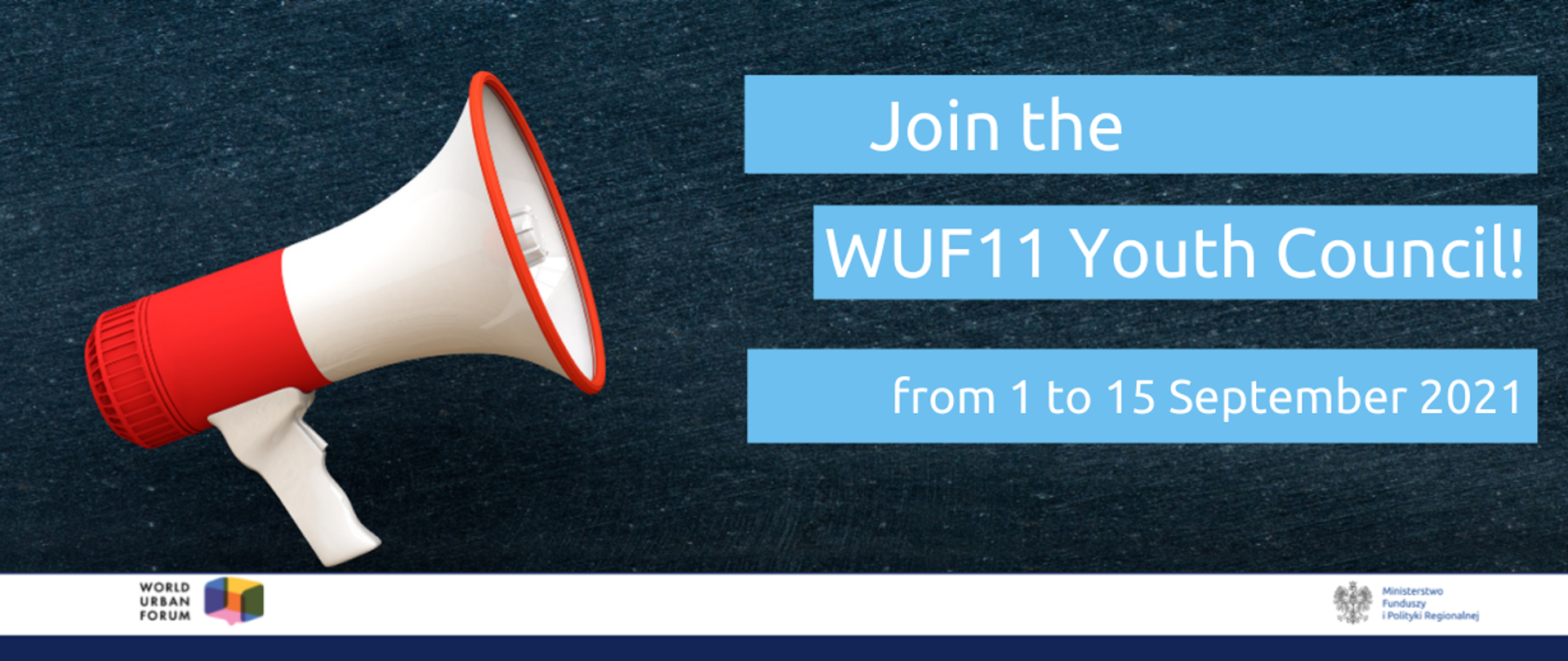 Join the WUF11 Youth Council!