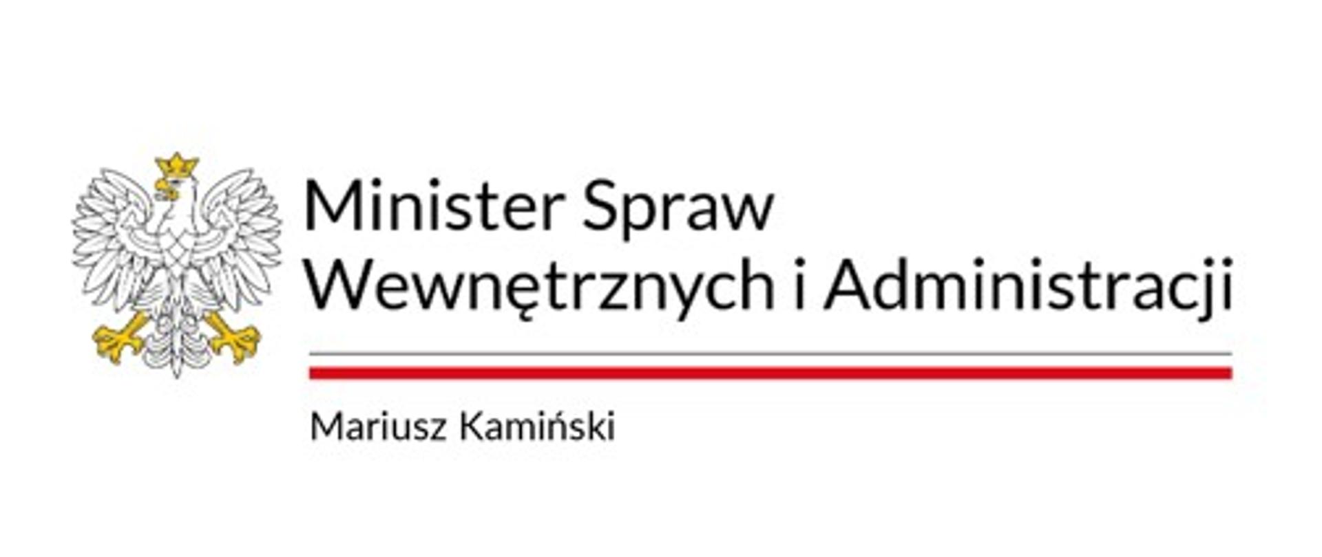 Logo Minister Spraw Wewnętrznych i Administracji