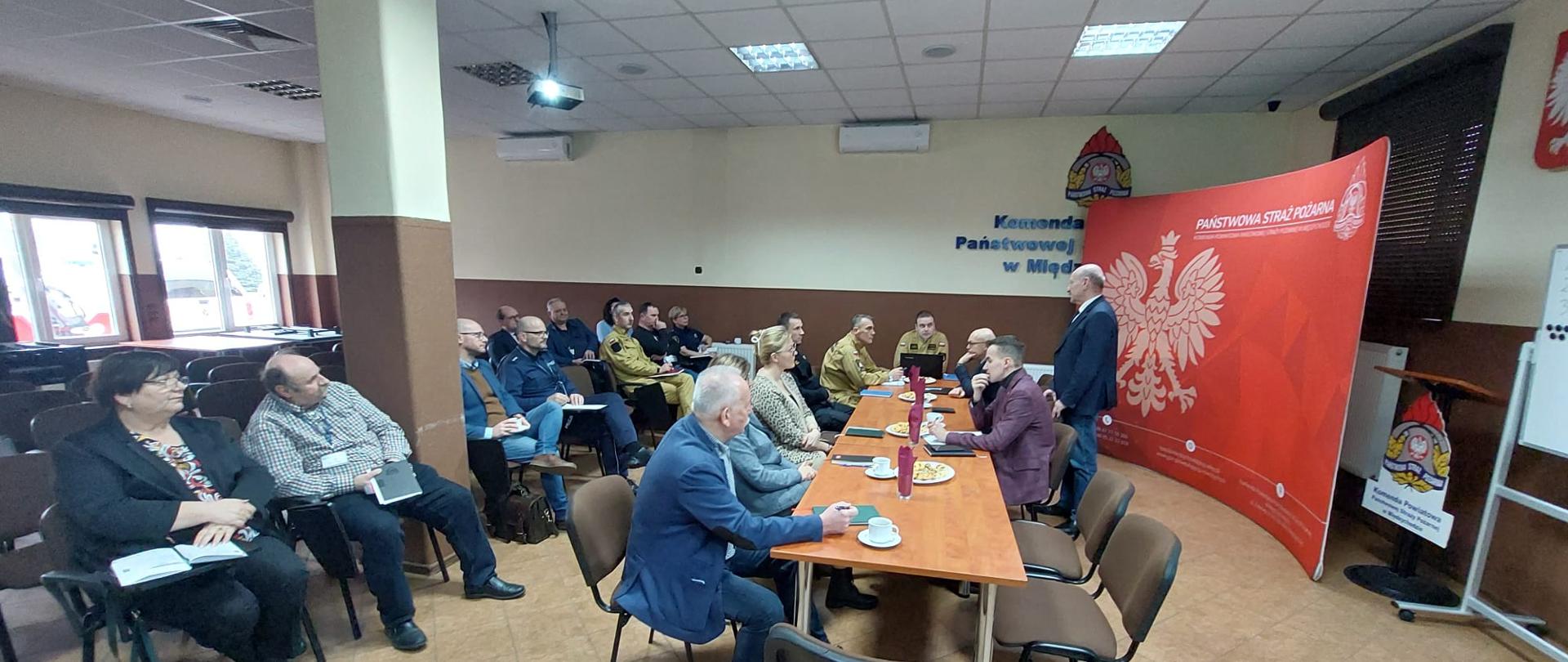 Spotkanie Powiatowego Zespołu Zarządzania Kryzysowego 