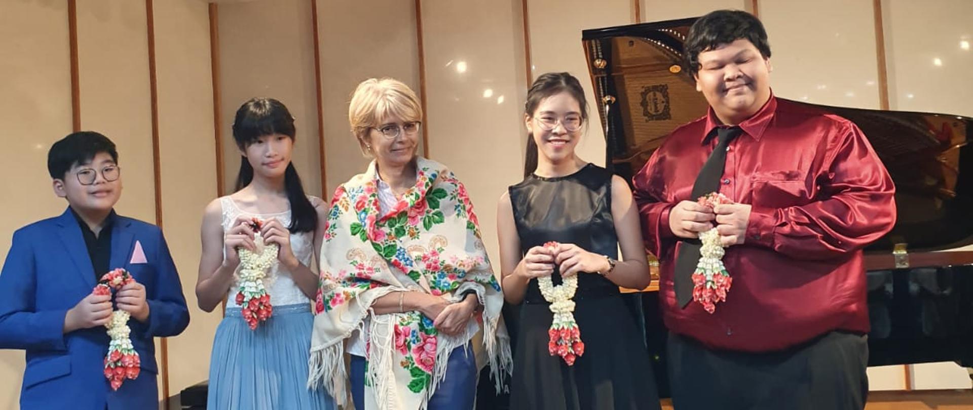 Koncert młodych tajskich pianistów we współpracy z Bangkok Chopin Society 27.11.2019