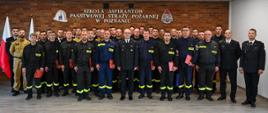 Zakończenie szkolenia podstawowego w zawodzie strażak