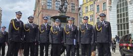 Na zdjęciu uczestnicy Wojewódzkich obchodów Dnia Strażaka 