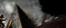 Pożar budynku mieszkalnego w miejscowości Fitowo, Gmina Biskupiec