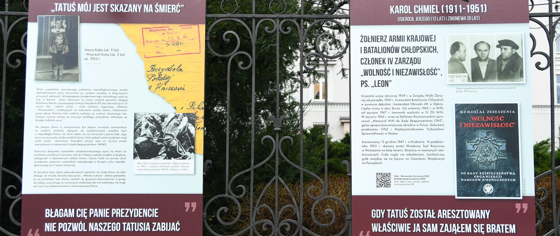 Przejmująca wystawa „Ocal naszego Tatusia! Listy dzieci Żołnierzy Wyklętych do Bolesława Bieruta” 