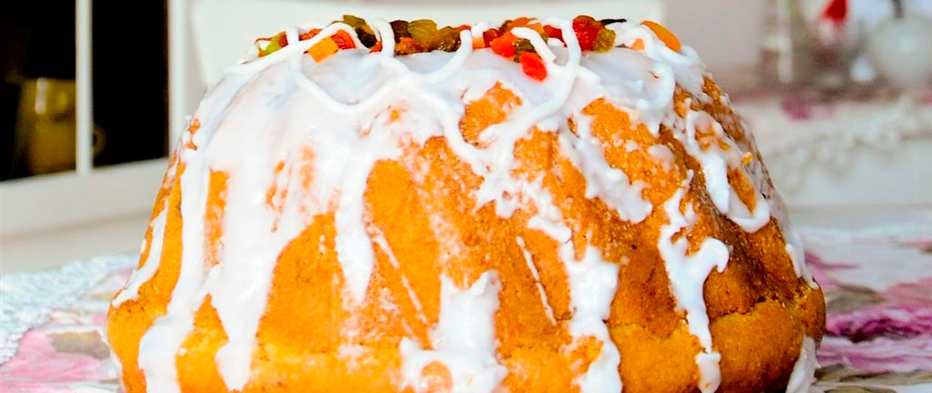 Babka drożdżowa znad Mrogi