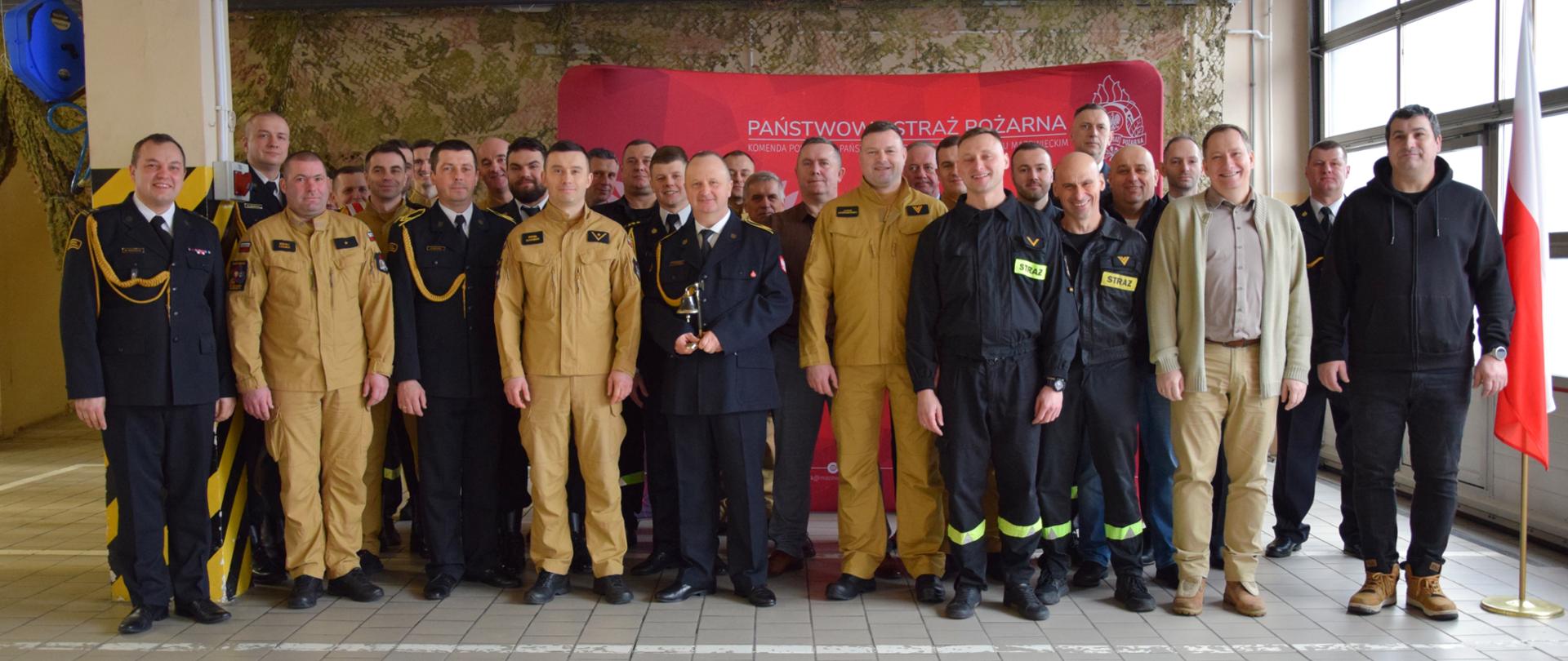 Odejście na zaopatrzenie emerytalne st. ogn. Andrzeja Mazowieckiego
