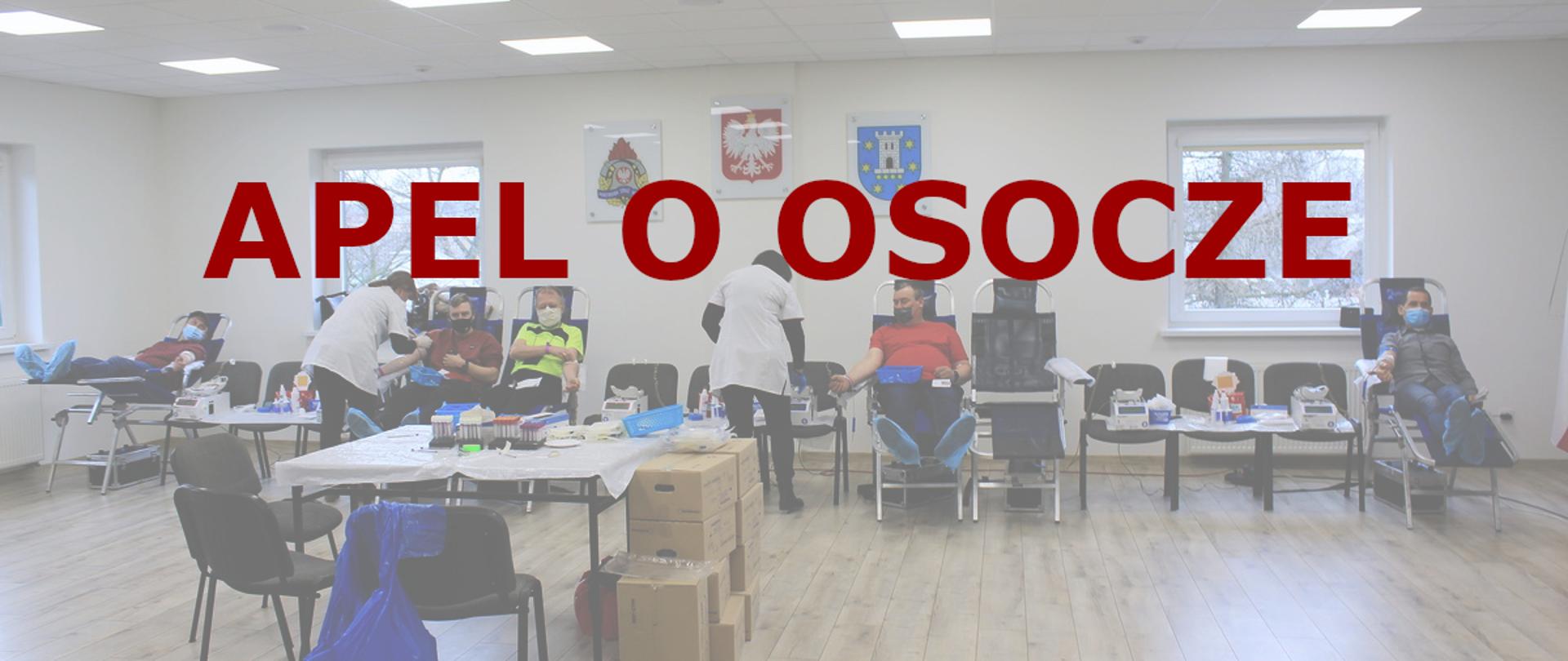 Baner z apelem o osocze