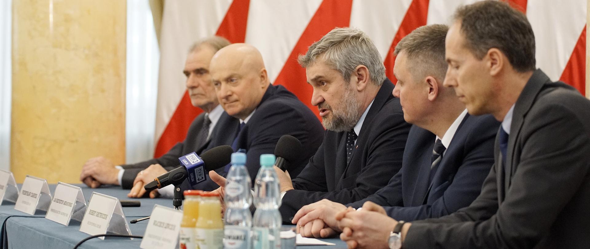Minister podczas spotkania w Lublinie